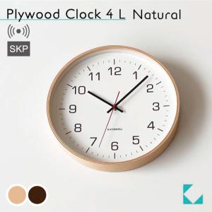 壁掛け時計 電波時計 KATOMOKU muku clock 16 SKP オーク km-108OARCS
