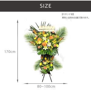 開店祝い 花 スタンド花 2段A おしゃれ ギ...の詳細画像3