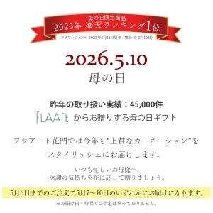 母の日 ギフト 2026 プレゼント 花 送料...の詳細画像1