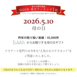 母の日 ギフト 2026 プレゼント 花 送料...の詳細画像1