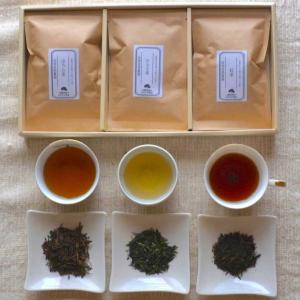 ３種の和茶ギフト　和紅茶・緑茶・ほうじ茶ギフトセット　農薬・肥料不使用 加茂自然農園のお茶 送料無料｜kamonaturefarm