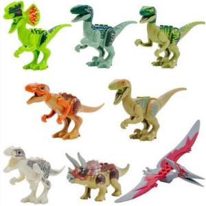 ブロック ジュラシック ワールド 恐竜 8体セット 並行輸入品