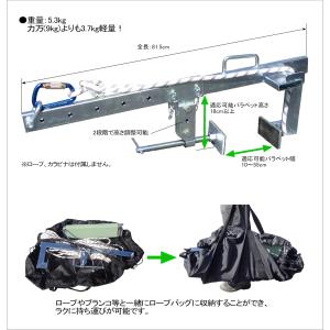 ミゾー 可動式パラペットクランプ「小力」 [取り寄せ発送]
