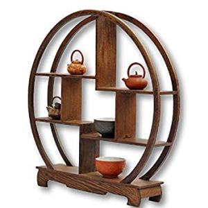 VICHE CATT 中国 茶器 香炉 盆栽 花瓶 台 棚 花台 木製