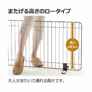 配送区分K2 伸縮スタンド簡易ペットゲート 9...の詳細画像4