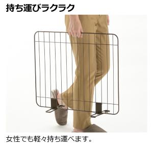 配送区分K1 スタンド簡易ペットゲート 60 ...の詳細画像5