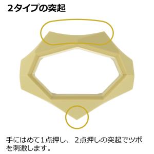 在庫限り マッサージ器 キカケア ツボシングル...の詳細画像2