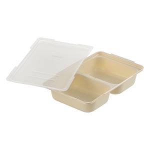 リッチェル Richell つくりおき わけわけおかずカップ トレー 角型特大用 2セット入 アイボリー ベビー キッズ マタニティ 授乳 食事用品 ギフト 出産祝い