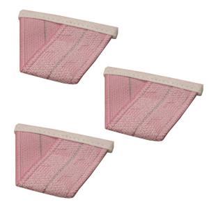 三角 ピンク 3個 ゴム紐 えもんぬき 衣紋抜き  クリックポスト対応