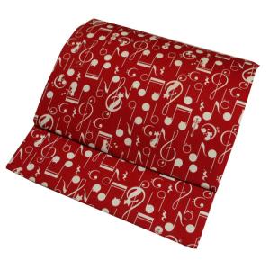 赤に花模様のだらり帯☆作り帯 赤に花模様のだらり帯☆作り帯