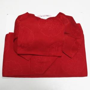 日本製 作り帯 結び帯 赤 浴衣帯 付け帯 お子様から年配の方に簡単な帯