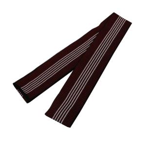 丹前紐 平帯 5cm巾 エンジ 日本製 織帯 丹前締め 丹前帯