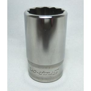 Snap-on (スナップオン) 3/8 差し込み 12角 セミディープ