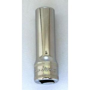 Snap-on (スナップオン) 3/8 差し込み 12角 ディープ ソケット 11mm