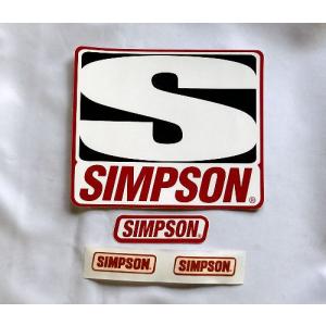 SIMPSON (シンプソン) USA 純正 ステッカー セット 並行輸入品