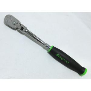 Snap-on (スナップオン) 3/8 差し込み ラチェット グリップ付き 首振り