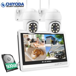 500万画素 Wi-Fi防犯カメラ 2台