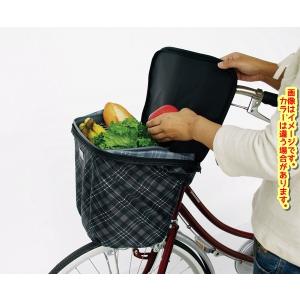自転車カゴカバー 前用 電動自転車 大きい 丈...の詳細画像4