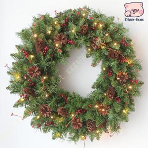 クリスマスリース ナチュラル 北欧風 大人シン...の詳細画像2