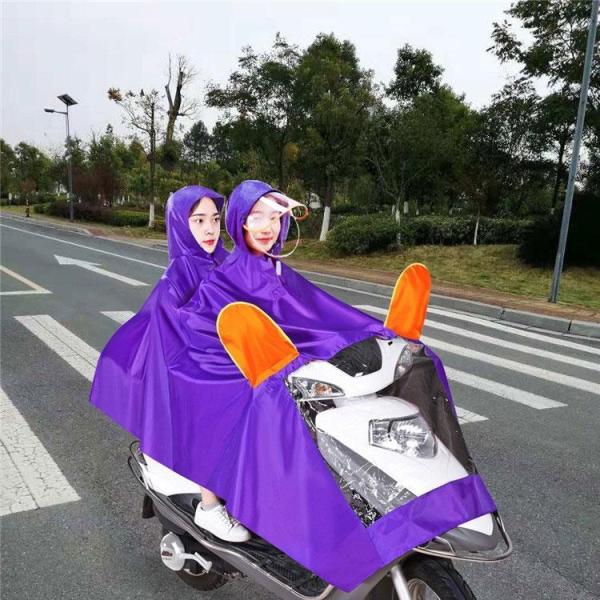 レインコート 自転車 メンズ レディース レインポンチョクリアツバ(取り外し可) 完全防水バイク用レ...