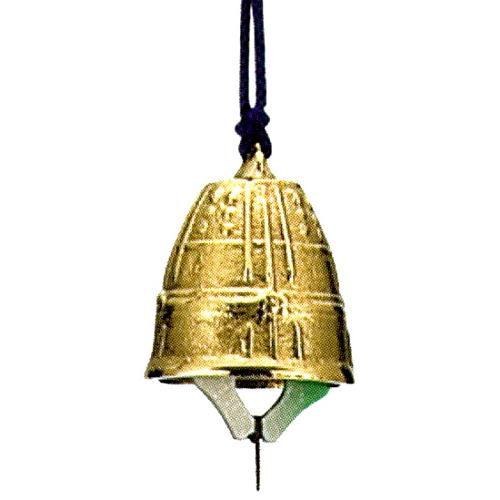 風鈴　釣鐘　小　青銅製　ミガキ　高さ4.8×幅4cm