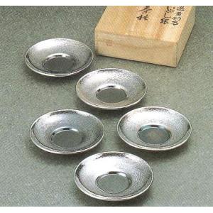 純錫 剣木瓜式茶托 倣盛永興之作意 四世秦蔵六造 共箱 : 茶道具商 越中