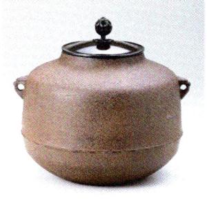 茶道具　No49　風炉釜　阿弥陀堂釜　高16.8×幅21.5cm