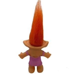PVC Vintage Trolls Dolls Lucky Doll Action Figures Chromatic Adorable for Cの商品画像
