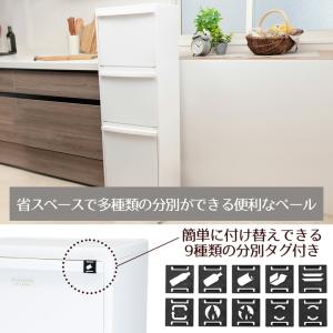 ゴミ箱 ペール 多段 分別 3段 Boite×...の詳細画像1