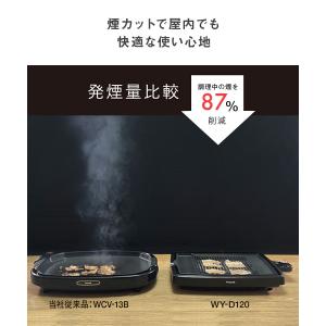 新型 焼肉器 電気 家庭用 WY-D120 ピ...の詳細画像5