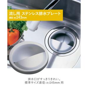 流し用ステンレス排水プレート(PPケース) S...の詳細画像1