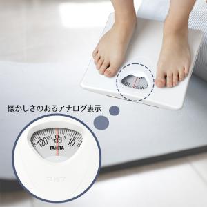 体重計 タニタ アナログ ヘルスメーター ホワ...の詳細画像2