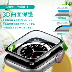 アップルウォッチ ガラスフィルム Apple ...の詳細画像1