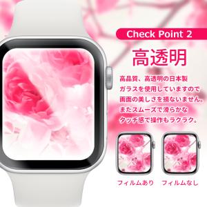 アップルウォッチ ガラスフィルム Apple ...の詳細画像2