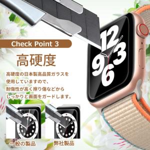 アップルウォッチ ガラスフィルム Apple ...の詳細画像3