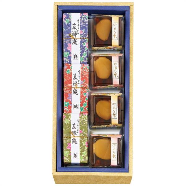 スイーツ ギフト 河内駿河屋 花利休 和菓子詰合せ FR-10