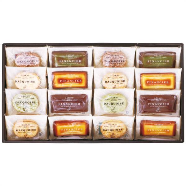 お菓子 スイーツ詰め合わせ 井桁堂 自家挽きアーモンドのガトーセレクション 16個入 GS16