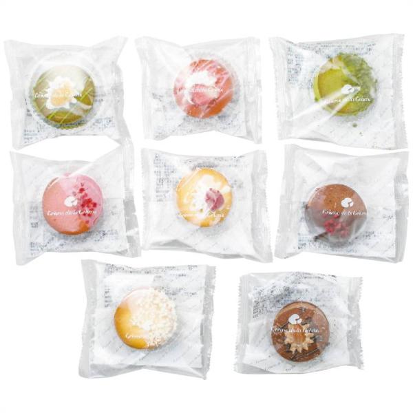 クレーム デ ラ クレーム プレミアムラングドシャサンドアイス8個