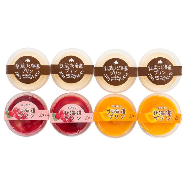 北海道3種のプリンセット 乳蔵 詰め合わせ セット ギフト プレゼント お中元 お歳暮 内祝い