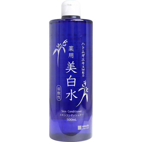 化粧水 大容量 雪澄 薬用美白水 500mL ローション 弱酸性 スキンコンディショナー スキンケア...