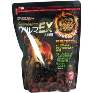 お風呂の入浴剤 バスフラワー ゲルマEX 600g 発汗成分 保湿成分配合｜kanaemina