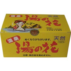 天然湯の花 湯の華 お風呂の入浴剤 徳用箱入 15g×25袋入｜kanaemina