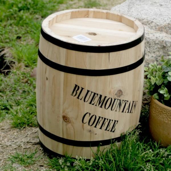コーヒーバレル コーヒー樽 珈琲タル ディスプレイラック ガーデン樽 木製 小