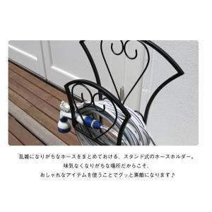 ホースハンガー スタンド式 ホースホルダー ホ...の詳細画像2