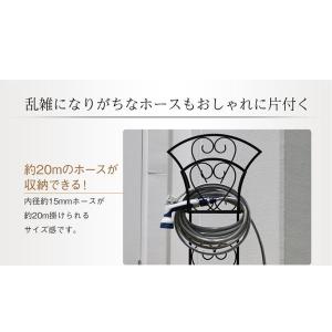 ホースハンガー スタンド式 ホースホルダー ホ...の詳細画像3