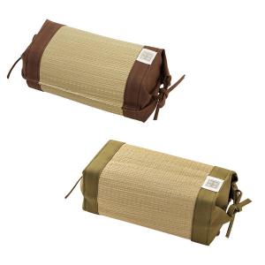 枕 い草の枕 国産い草＆倉敷帆布 吉備 幅24cm 高さ調節可能