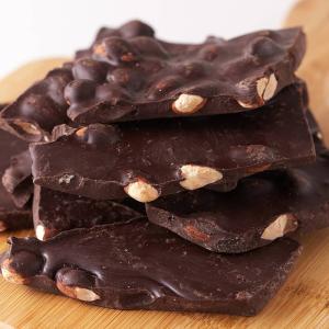 訳あり 割れチョコ 大容量 クーベルチュール使用 濃厚アーモンドビターチョコレート 300g カカオ70％