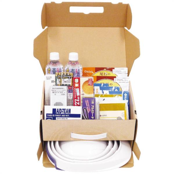 防災セット 加賀産業 オサメット 社内待機セット Lサイズ