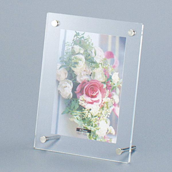 ナカバヤシ アクリル製ピクチャーフレーム スタンドタイプ