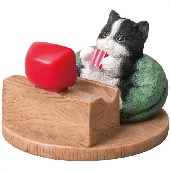 紅石 ベニーズ スマホスタンド 猫 ねこ(ハチワレ)